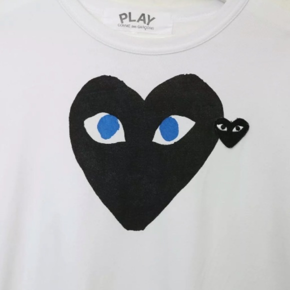 Comme des Garcons PLAY Black Heart Blue Eyes - Picture 4 of 8